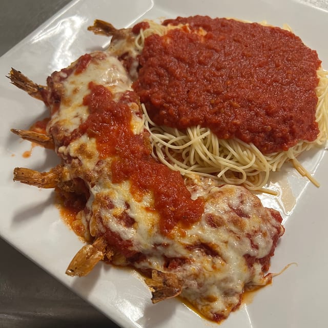 Shrimp Parm.