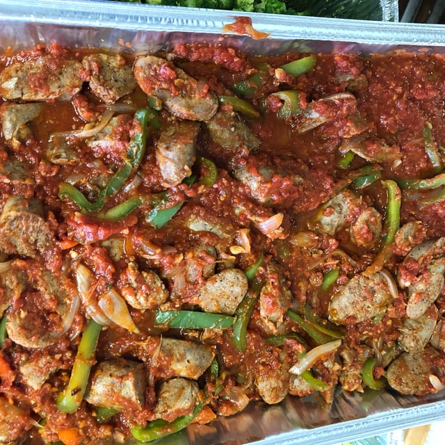 Sausage, Peppers & Onions.