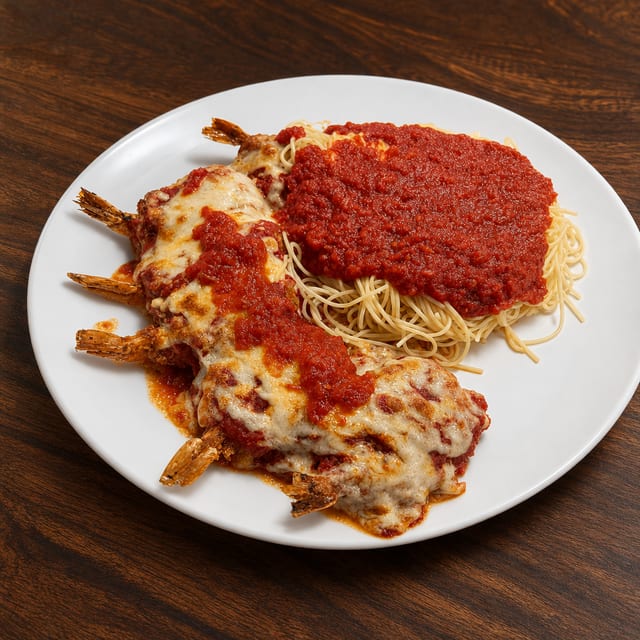 Shrimp Parm.