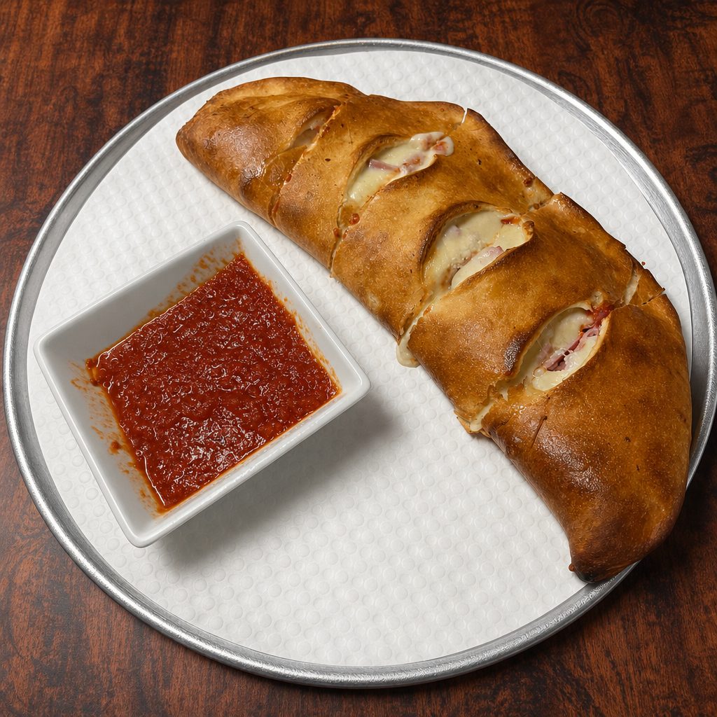 Baked Regular Stromboli.