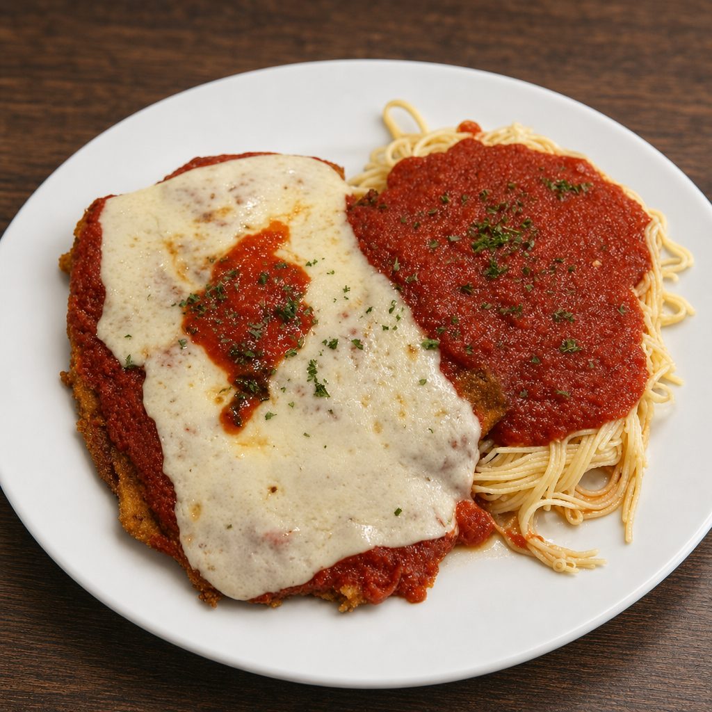 Eggplant Parm.