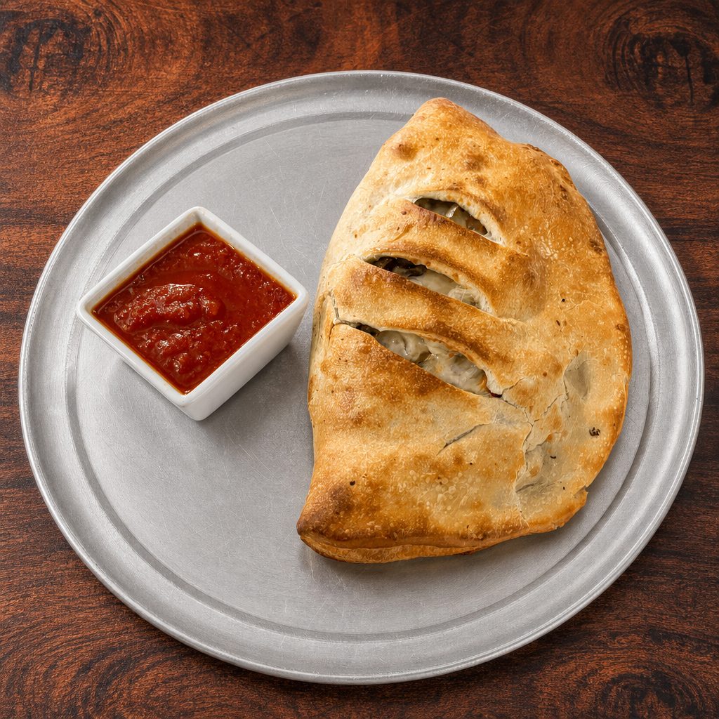 Baked Personal Stromboli.