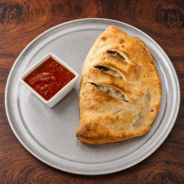 Baked Personal Stromboli.